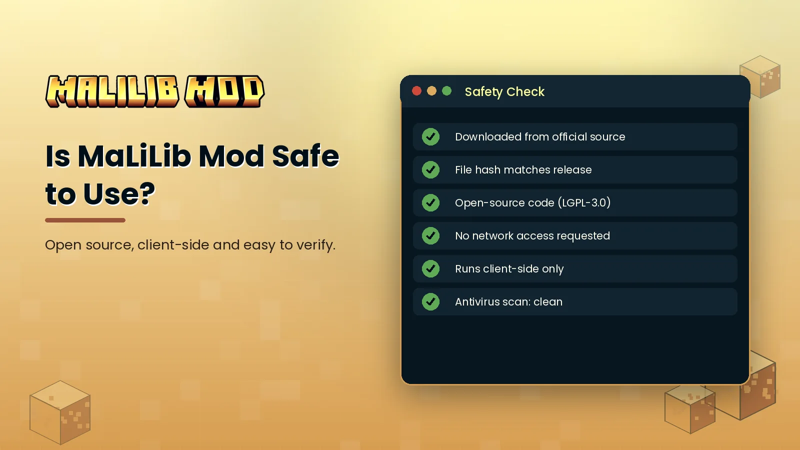 Is MaLiLib Mod Safe to Use? feature image